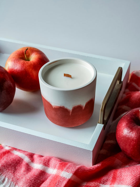 macintosh apple candle