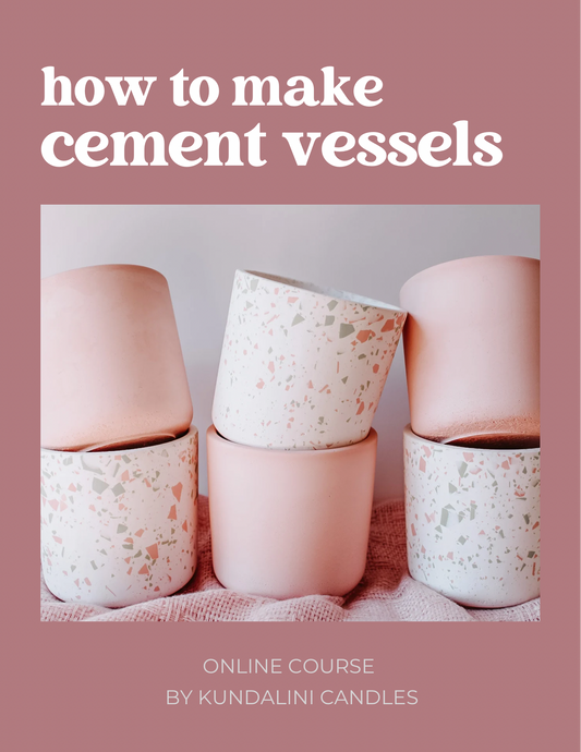 course: how to make cement vessels
