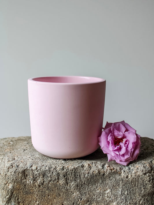 set of 6 cement vessels - bloom